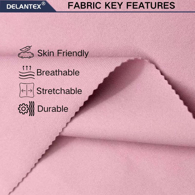 Delantex 150cm 215gsm Yoga Knit Jersey Fabric Wholesale
