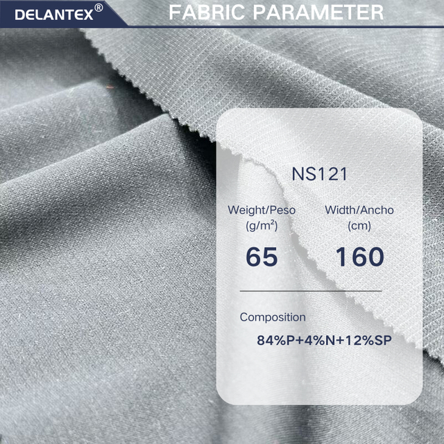 Delantex 160cm 65gsm Stretch Fabric Weft Knitted Light Swimming ultra Thin