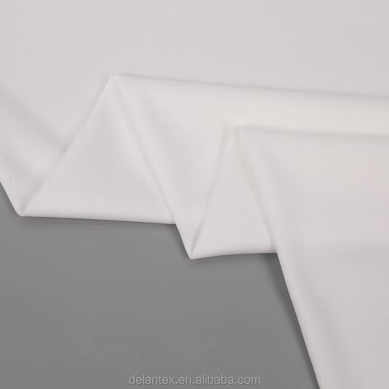 Delantex Polyester Interlock Fabric White Sublimation Fabric