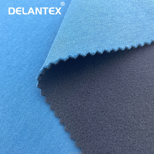 Delantex 320GSM 150CM Polyester 3 Layer Bonded Fabric for Winter Outdoor Jackets