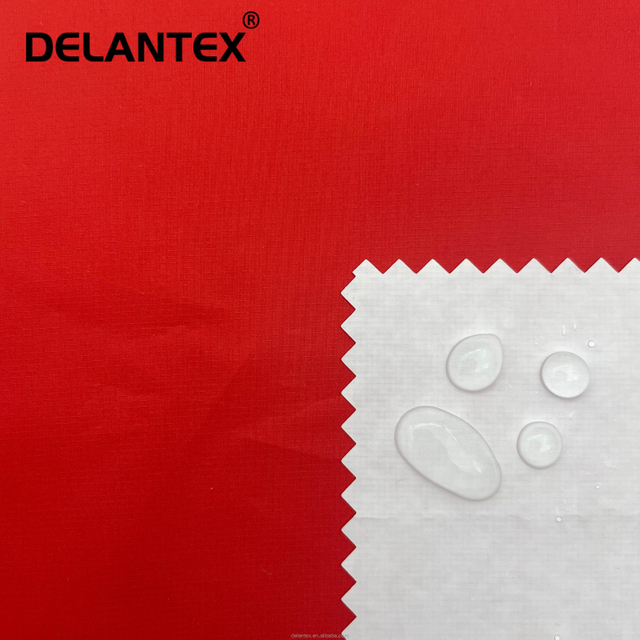 Delantex Waterproof and Windproof Soft Shell Fabric Polyester Pongee Fabric
