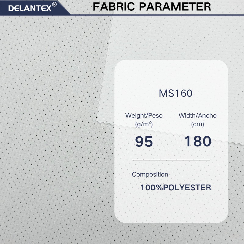 Delantex Factory Direct sublimation100%polyester Men's sports jersey fabric 180cm 95gsm