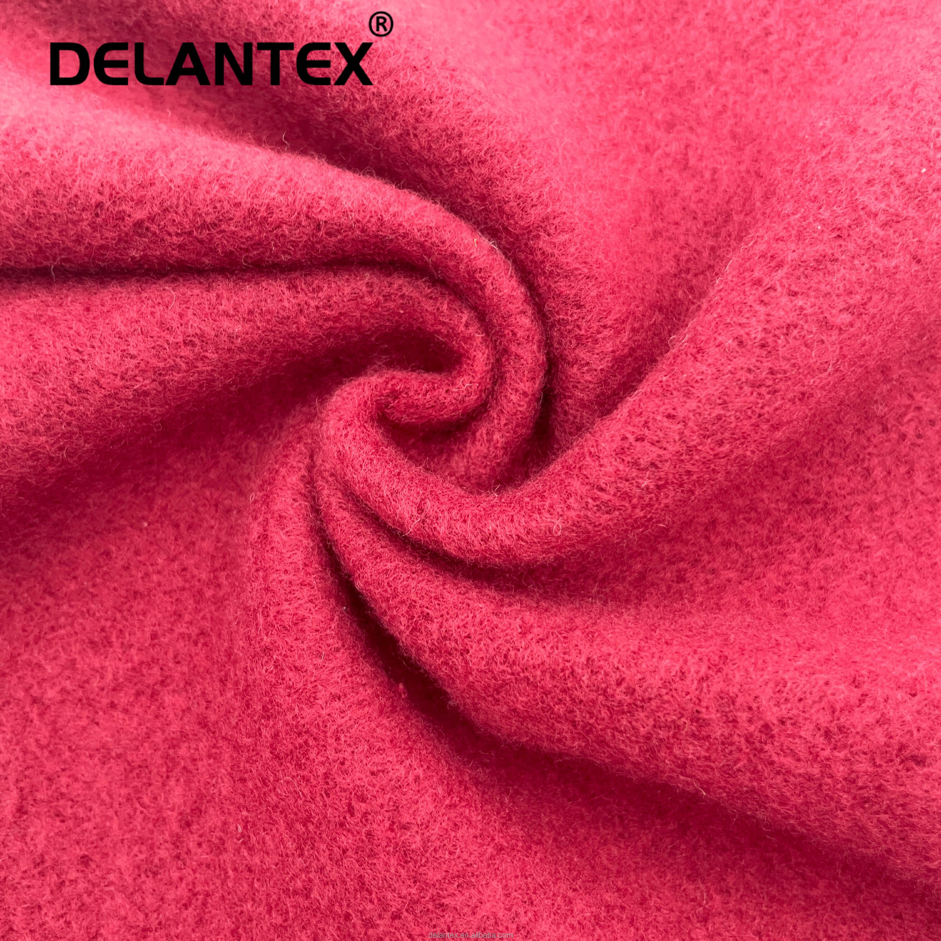 Delantex High Quality Knitted Anti Pill Polar Fleece Cotton Fabric Manufacturer