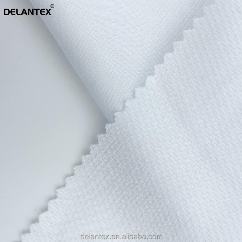 Delantex High Quality 100% Polyester Bird Eye Mesh Fabric Breathable for Outdoor Sportswear and Garment Lining Free Sample