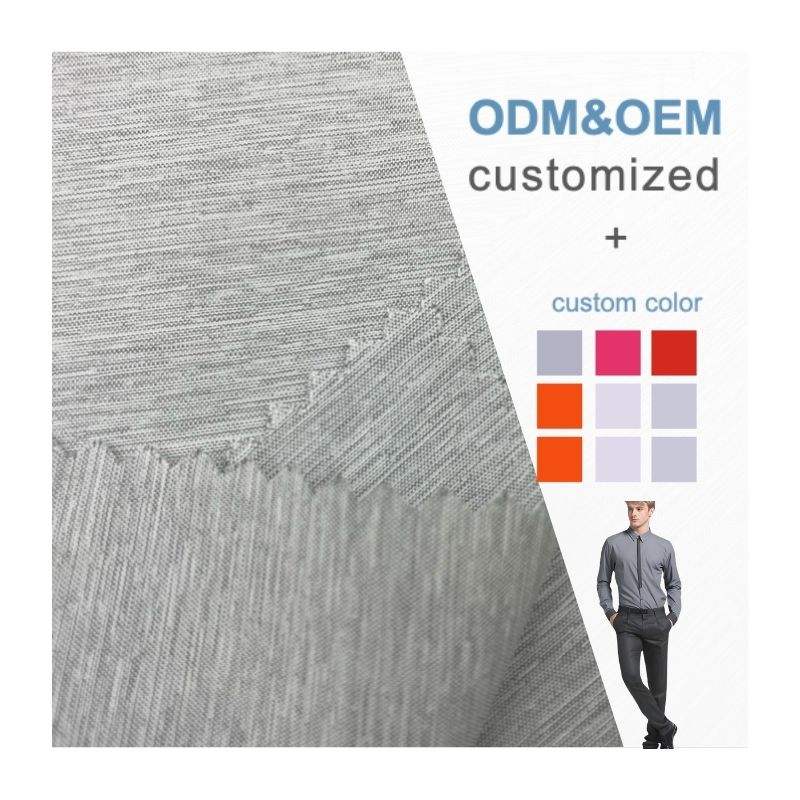 Delantex Manufacture 100% Polyester Snow Pear Spinning Stretchy Fabric for Working Clothes