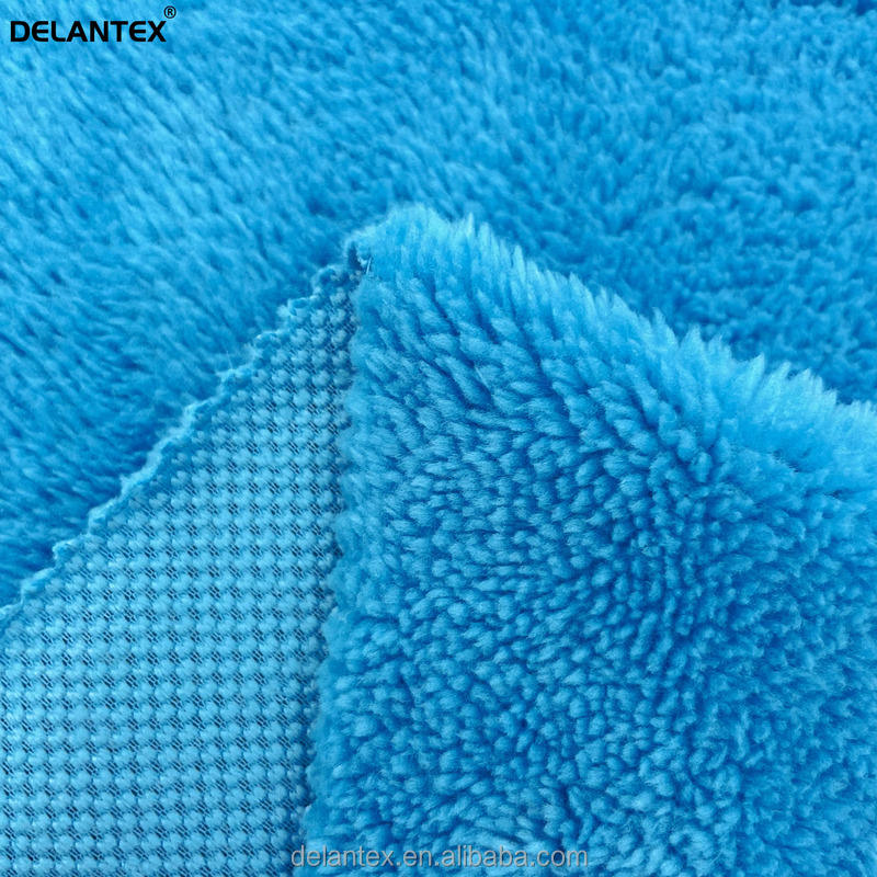 Delantex Hot Sale Warm Breathable Soft Multicolour Sherpa Fabric for Lining