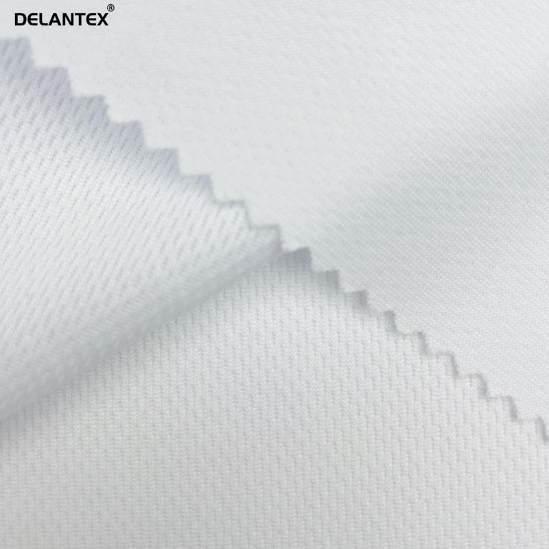 Delantex 75/36 Breathable Bird Eye Mesh Fabric for Moisture Wicking Sport T-shirt