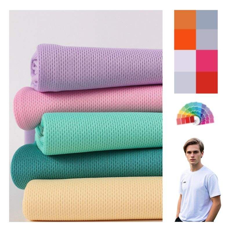 Delantex 3D Air Mesh Dri Fit Eyelet Fabric Sport Polyester Mesh Material for Sublimation