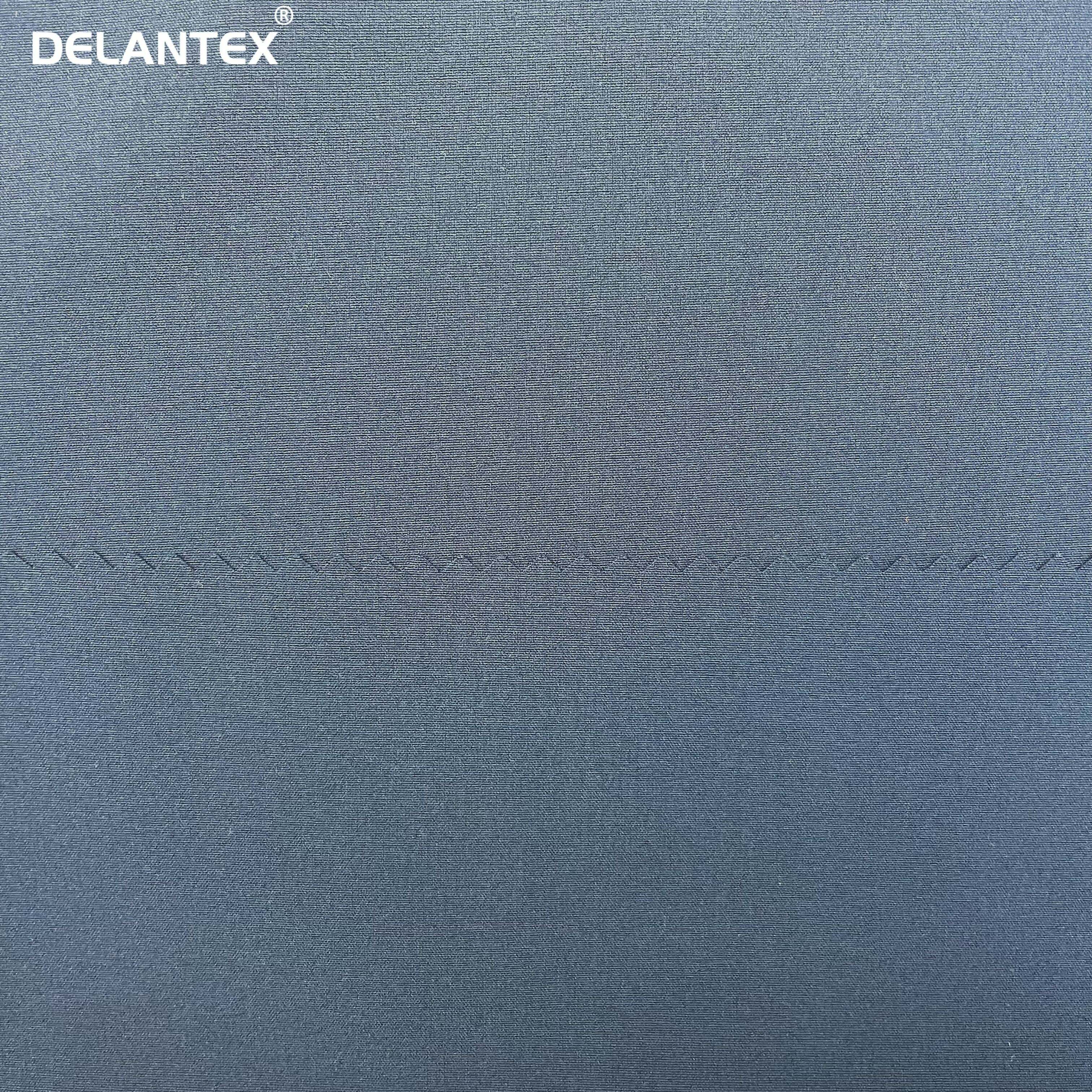 Delantex 94%Polyester 6%Spandex Quick Drying 4-Way Stretch Fabric for Corporate Uniform