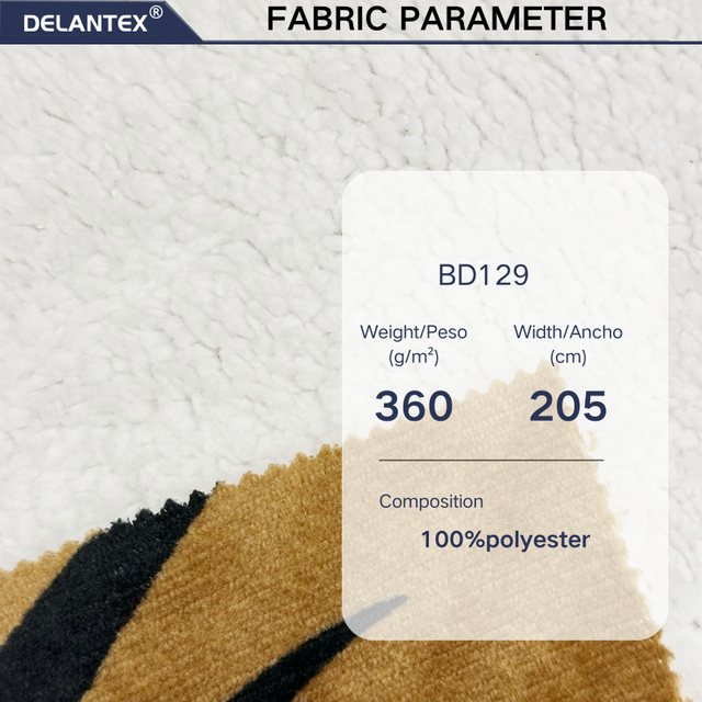 Delantex Popular Winter Hot Selling Products Factory Direct Sales Fury Blanket Jacket Made of 100% Polyester Fleece Fabric