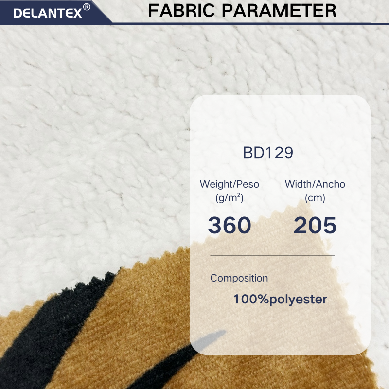 Delantex Popular Winter Hot Selling Products Factory Direct Sales Fury Blanket Jacket Made of 100% Polyester Fleece Fabric