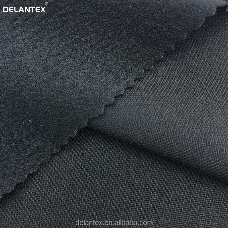 Delantex Elastic Tight Yoga Pants Fabric Keeps Warm and Windproof 85%polyester 15%spandex