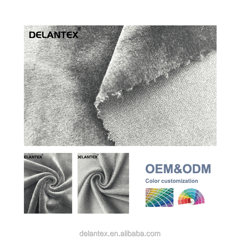 Delantex Polyester Spandex Fabric Super Soft Custom Sofa Fabric