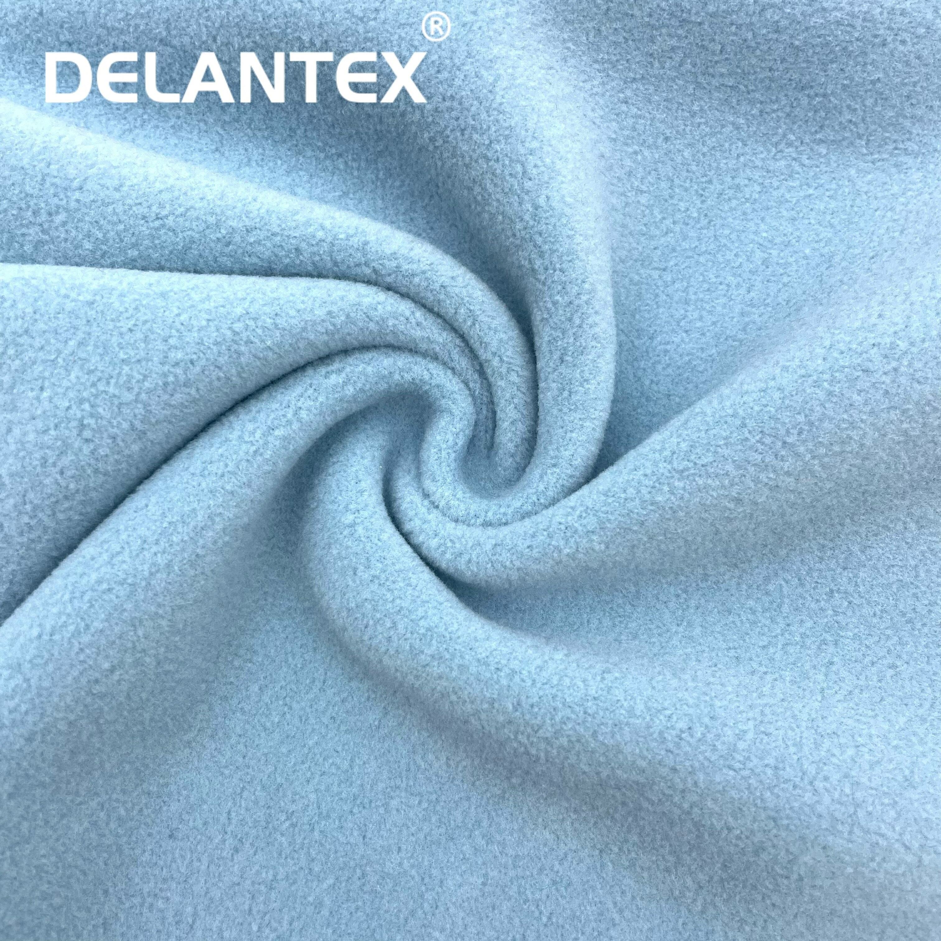 Delantex 260GSM Thermal Fluffy Polar Buy Polartec Fleece Fabric with Low Price Free Sample