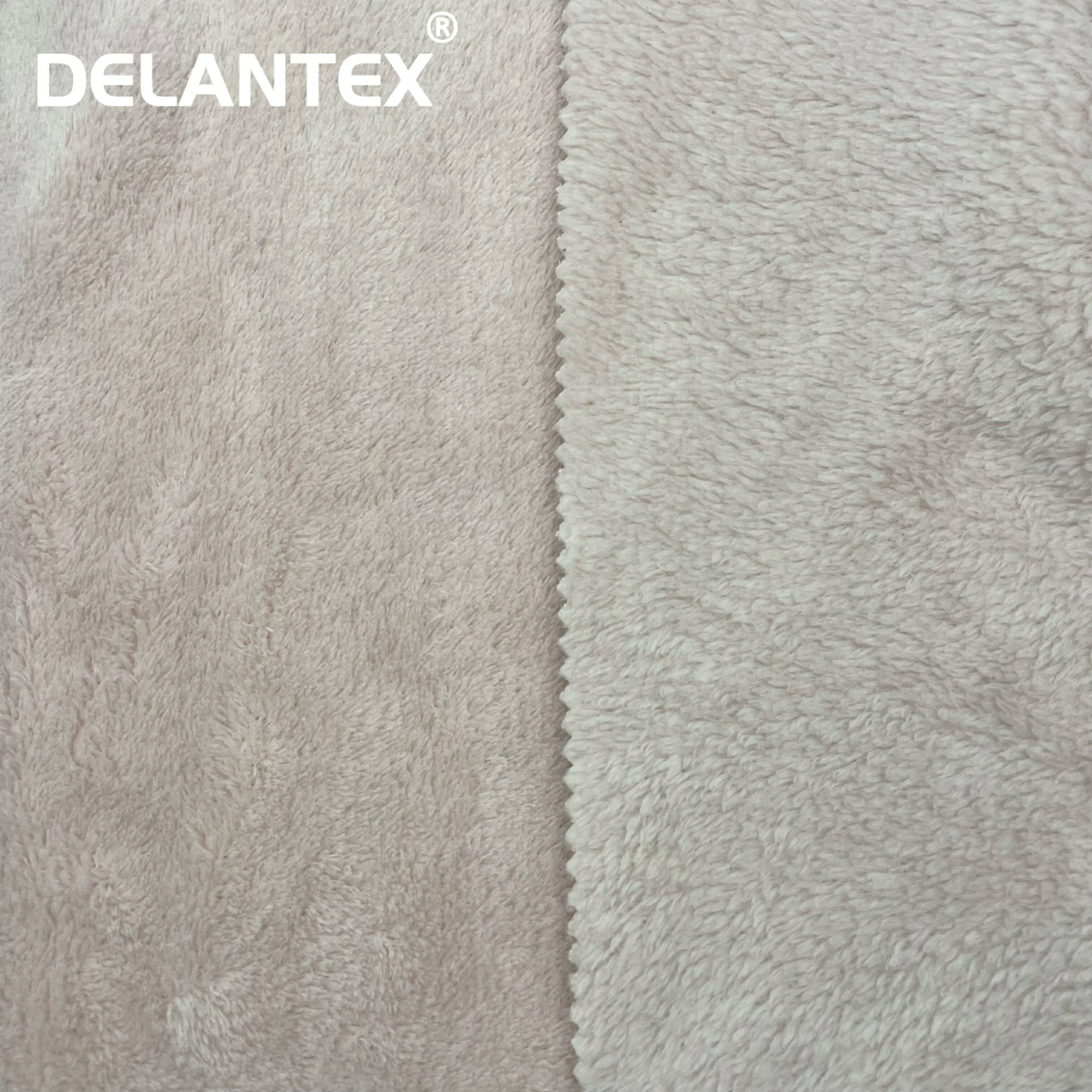 Knitted Garment 220GSM 230GSM 240GSM 250GSM 260GSM Blanket Fabric Polyester Coral Fleece Free Sample