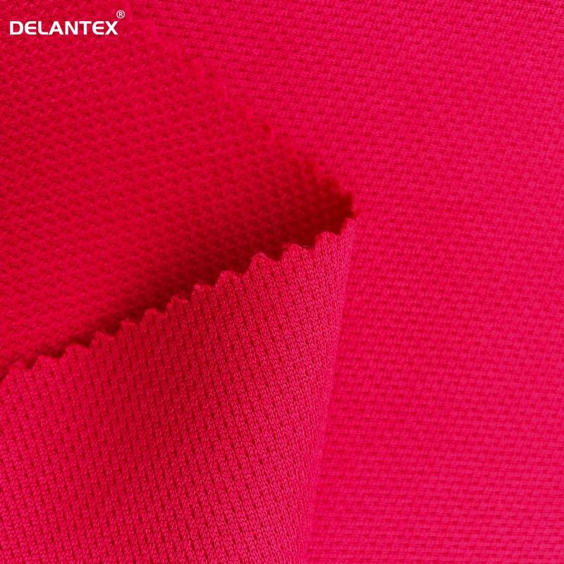 Fashion Breathable Moisture Wicking 200GSM Bird Eye Merbau Mesh Fabric for Sportswear