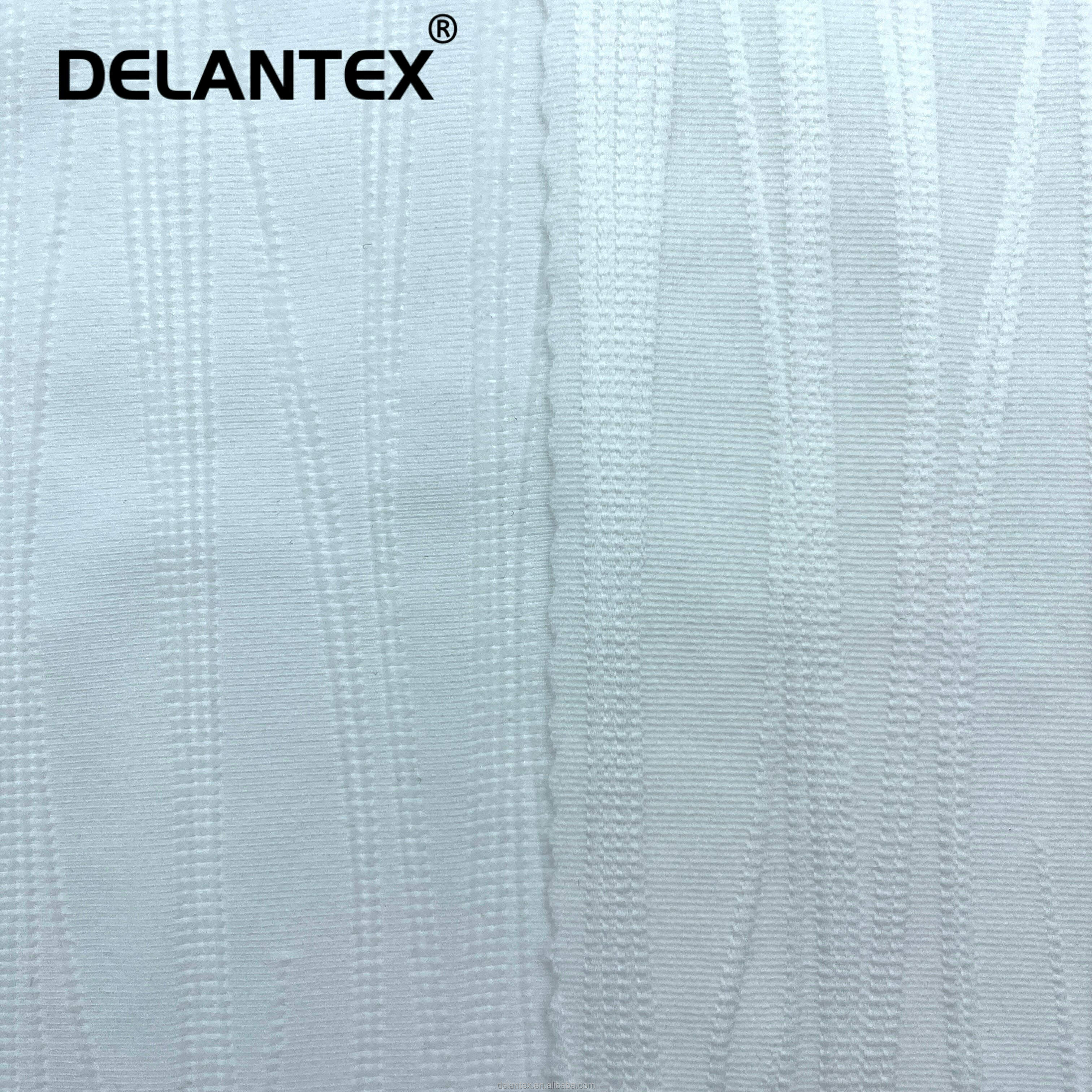 Delantex Knitting Jacquard Dry Fit Polyester Spandex Sport Jersey Knit Plain Dyed DTY Holey Jacquard for Sportswear Free Sample
