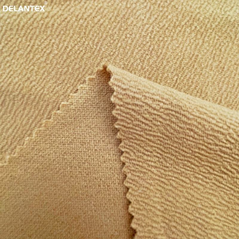 Delantex High Quality Elastic Breathable liverpool Bullet Jersey Knit Fabric for Fashion Dress Free Sample