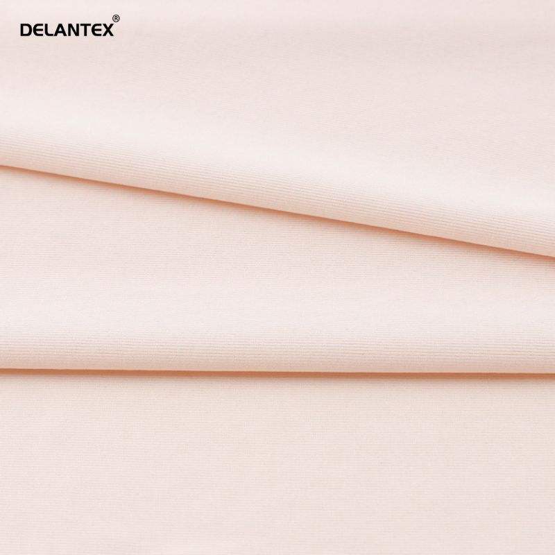 Delantex Hot Sale Skin Friendly 86%nylon 14%spandex Double Face Fabric for Sportswear Free Sample