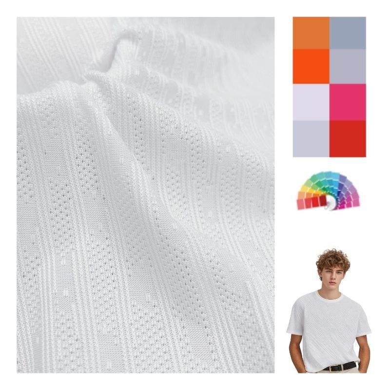 Delantex 100% Polyester 180gsm Coolpass Jacquard Fabric for Girls for Outdoor Sports Lining Free Sample