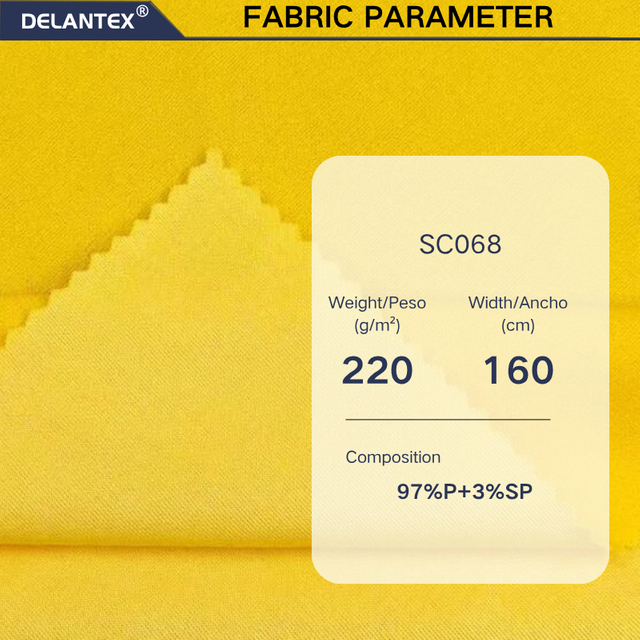 Delantex Customizable Color scuba Fabric, High-quality Elastic and Knitted Fabric 160cm 220gsm Door Width and Weight