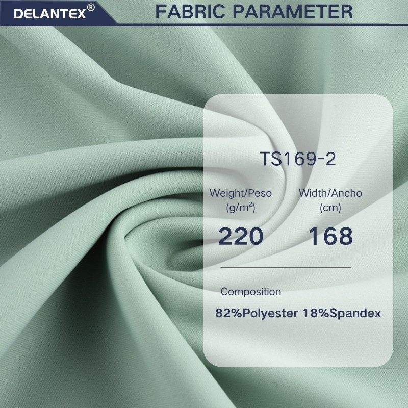 Delantex High Quality Dry Fit Yoga Fabric Spandex Fabric Interlock Fabric for Sportswear Free Sample