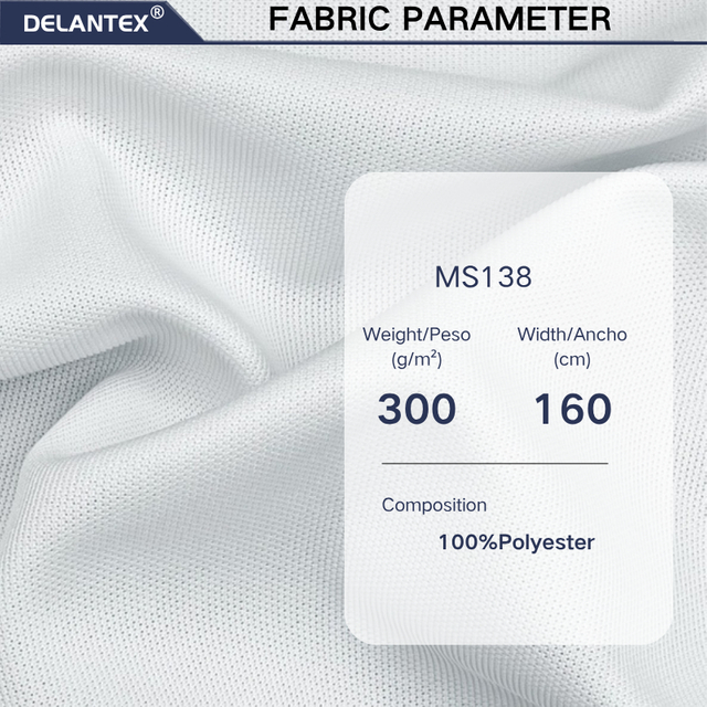 Delantex Polyester Bird Eye Mesh Fabric Birds Eye Knitted Sportswear Men's t Shirt Fabric