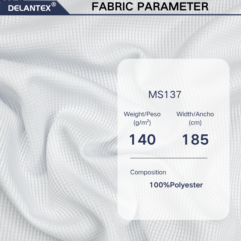 Delantex Clothing Mesh Breathable Comfortable Special Mesh Fabric Close-fitting Cloth Sublimation Material Fabric