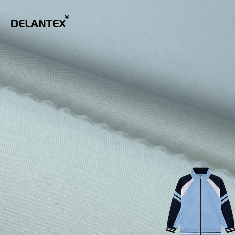 Delantex 260GSM 160cm 45% Polyester 50%Rayon 5%Spandex Scuba Cloth Material Free Sample