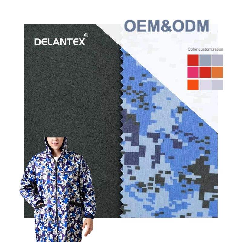 Soft Shell Fabric Waterproof Softshell Jacket Fabric for Outdoor Jacket 3 Layer Breathable Waterproof Laminated Fleece Fabric