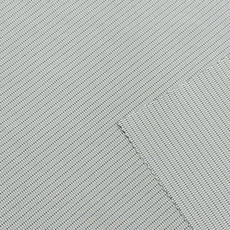 Delantex mesh wicking sports T-shirt fabric 63%nylon 29%polyester 8%spandex material