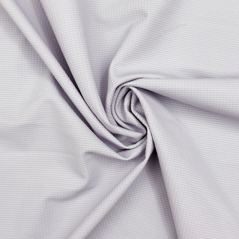 Delantex Breathable and cool feeling fabric glass check nylon T-shirt fabric 168cm 160gsm