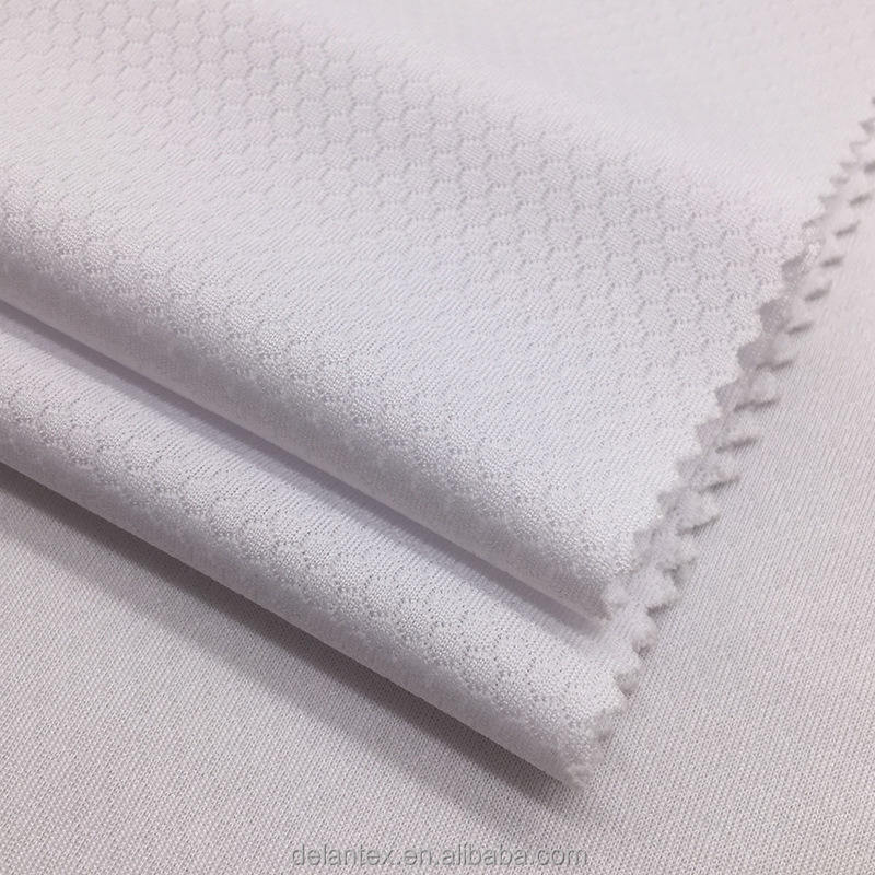 Delantex Footer Polyester Jacquard Fabric 145GSM 160cm