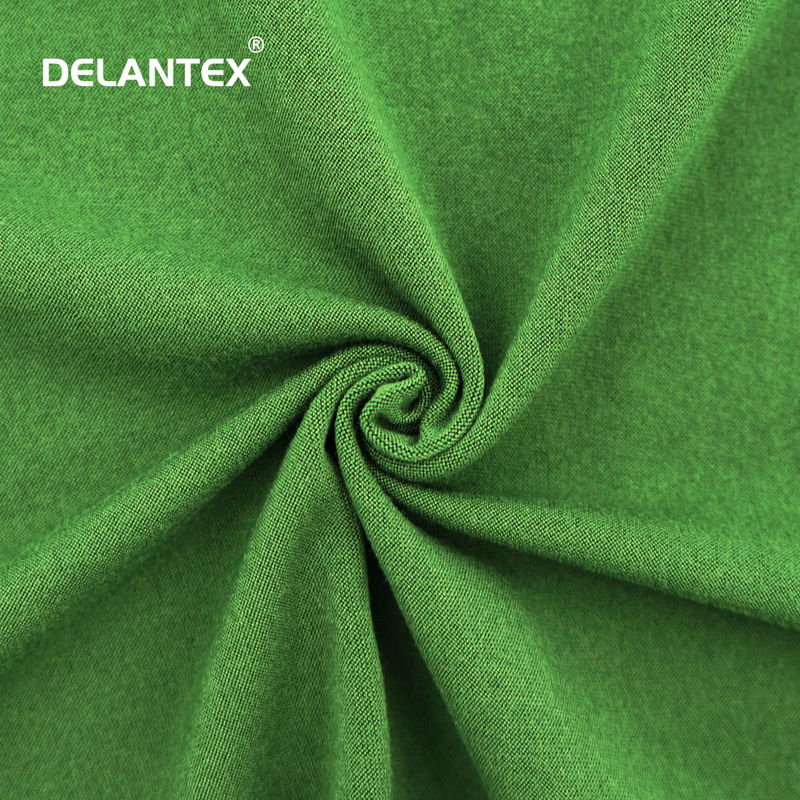Delantex 95% Polyester 5% Spandex Brushed 150GSM 180CM Jersey Fabric for Sport T-shirt