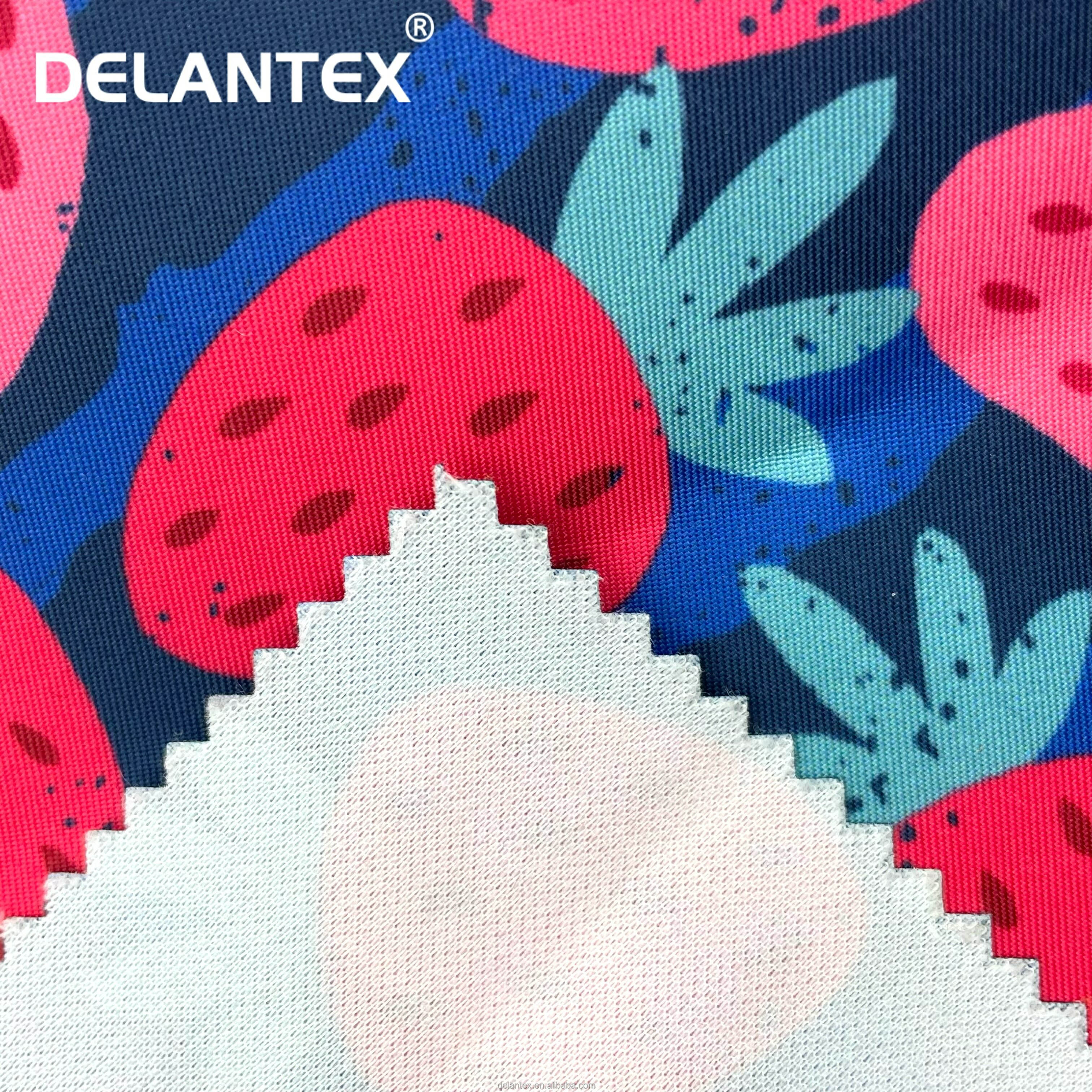 Delantex Water Proof Customized Design Bag Fabric Bonded Fabric for Backpack