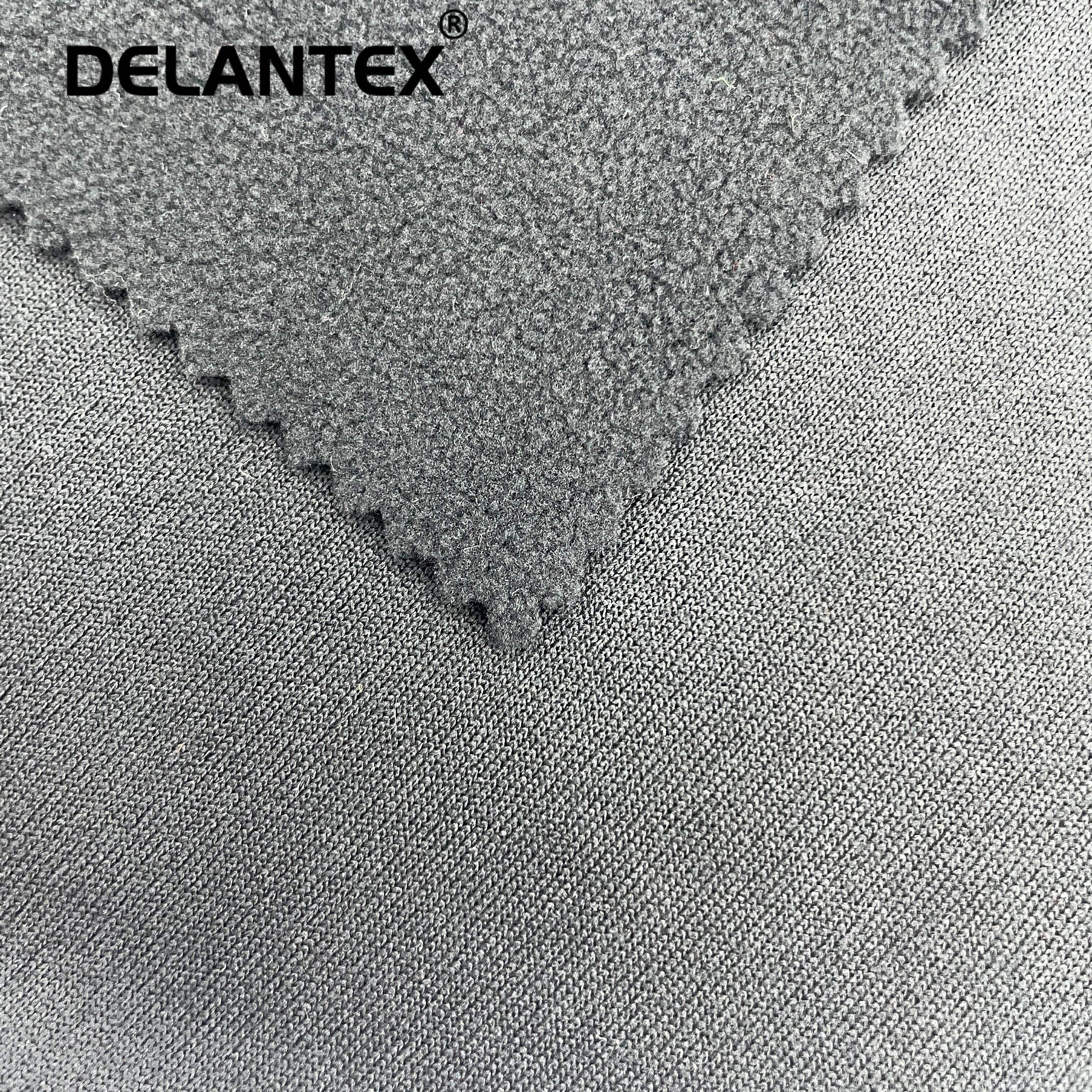 Delantex 75D/144F for Hoodie 1 Sided Brushed Single Wholesale Sided Fleece Fabric