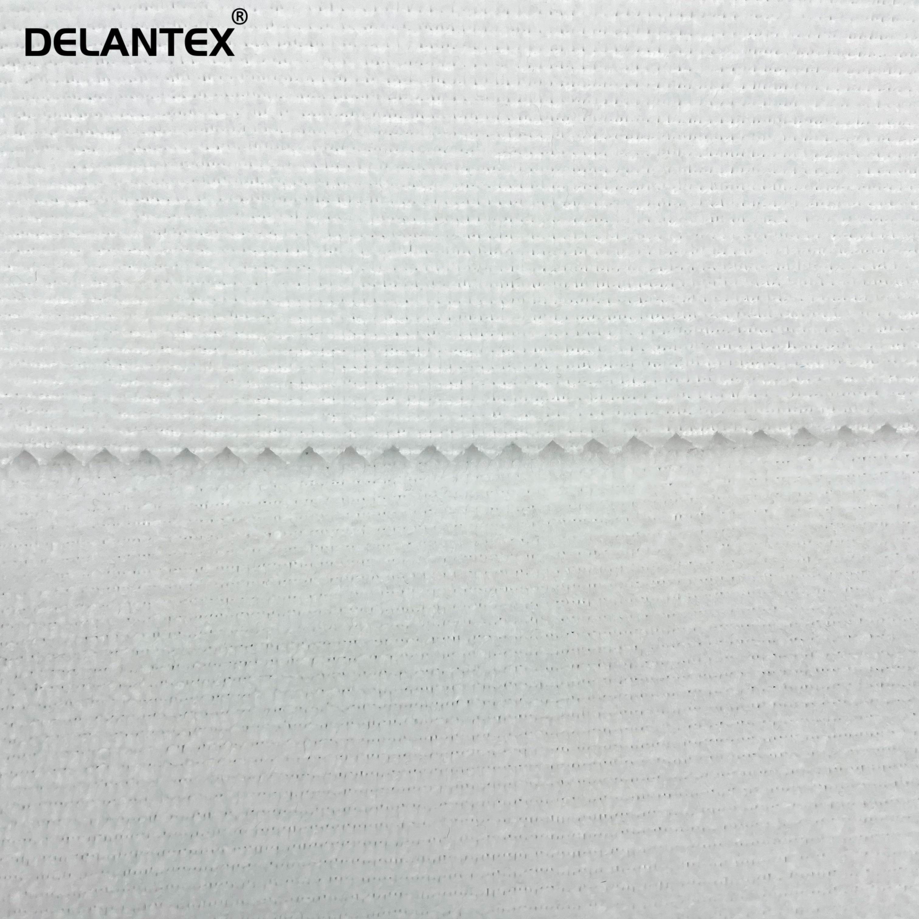 Delantex Microfiber Towel Fabric Roll Double Sides Terry Towel Fabric