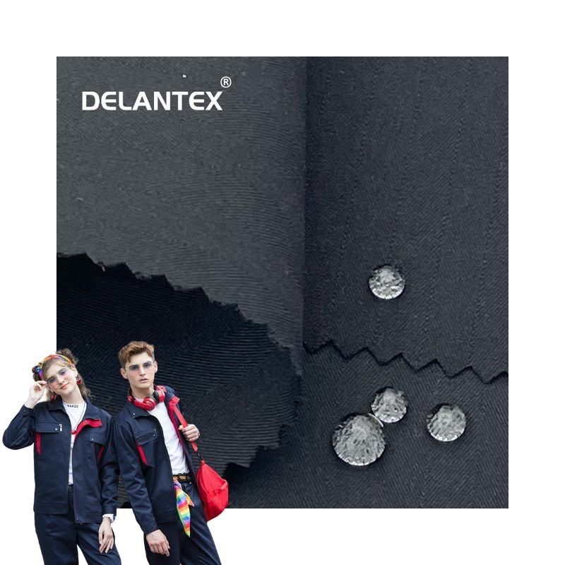 Delantex 95% Polyester 5%Spandex Woven Uniform Fabric for Wokewear