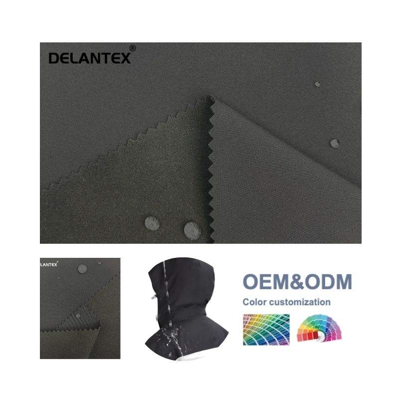 Delantex Premium Super Light Softshell Waterproof Bonded Fabric for Winter Jackets