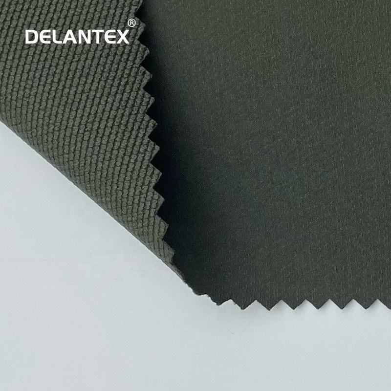 Delantex 85% Polyester 15%Spandex 300d Double Chain Jacquard Four Way Stretch Fabric
