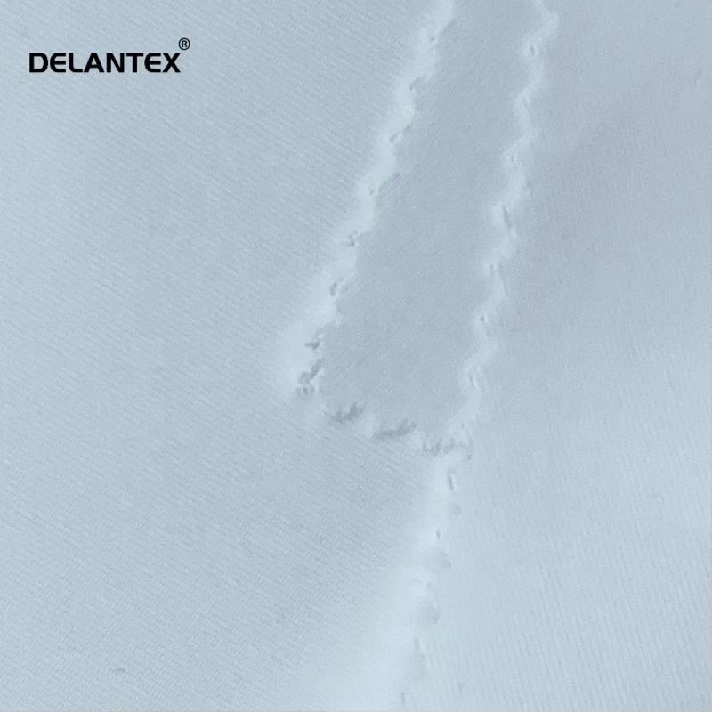 Delantex High Quality 100d Polyester 4-Way Polyester Spandex Stretch Plain Woven Fabric