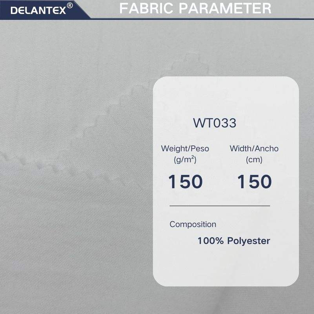 Delantex Air Flow High Quality 100%polyester CEY Fabric for Dress Clothes