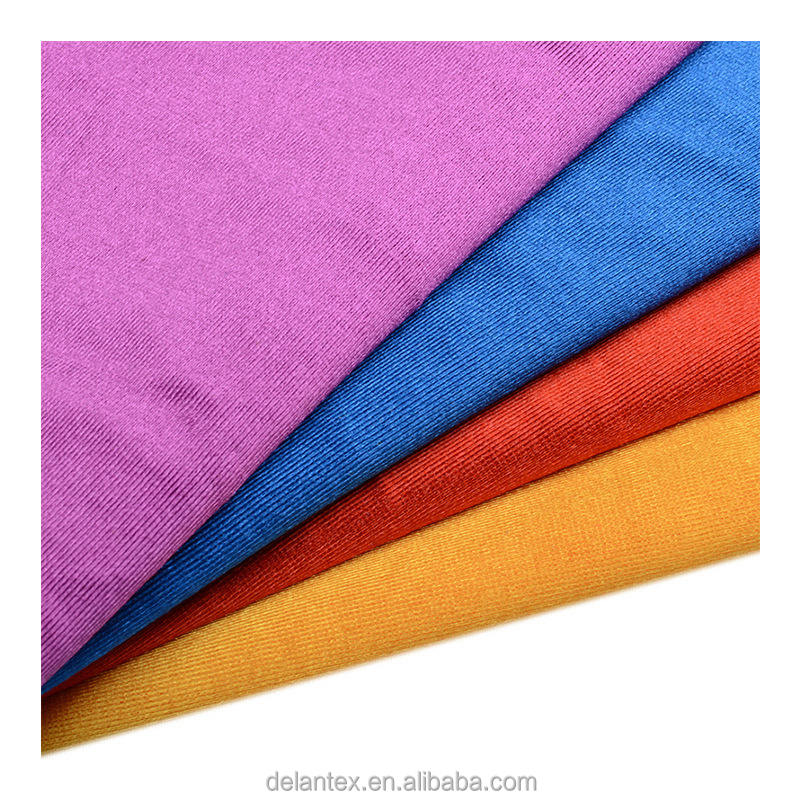 Delantex Polyester Spandex Satin Silk Blend Fabric