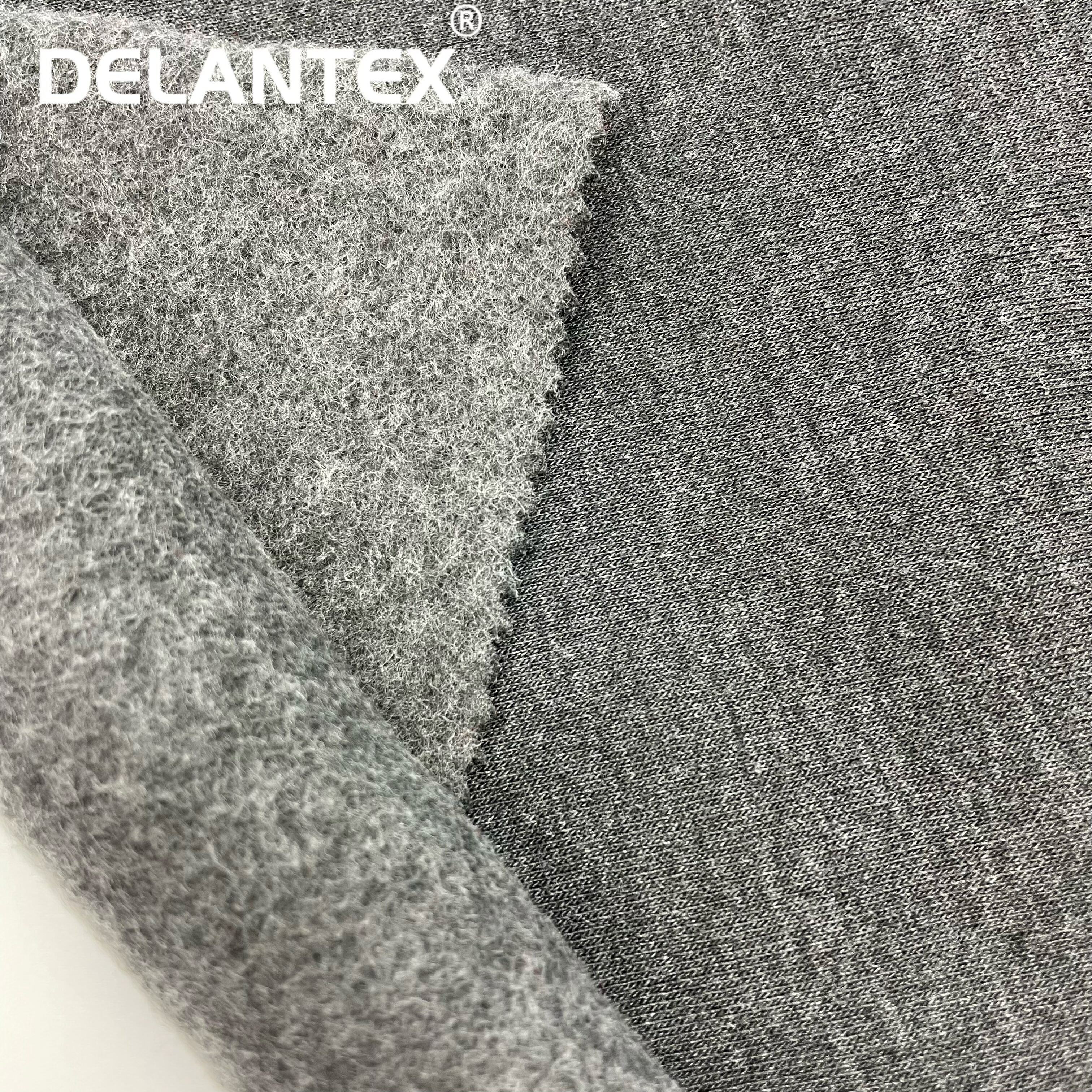 Delantex Anti-Pill Printing Jersey Fabric Super Bonded Fabric for Jacket