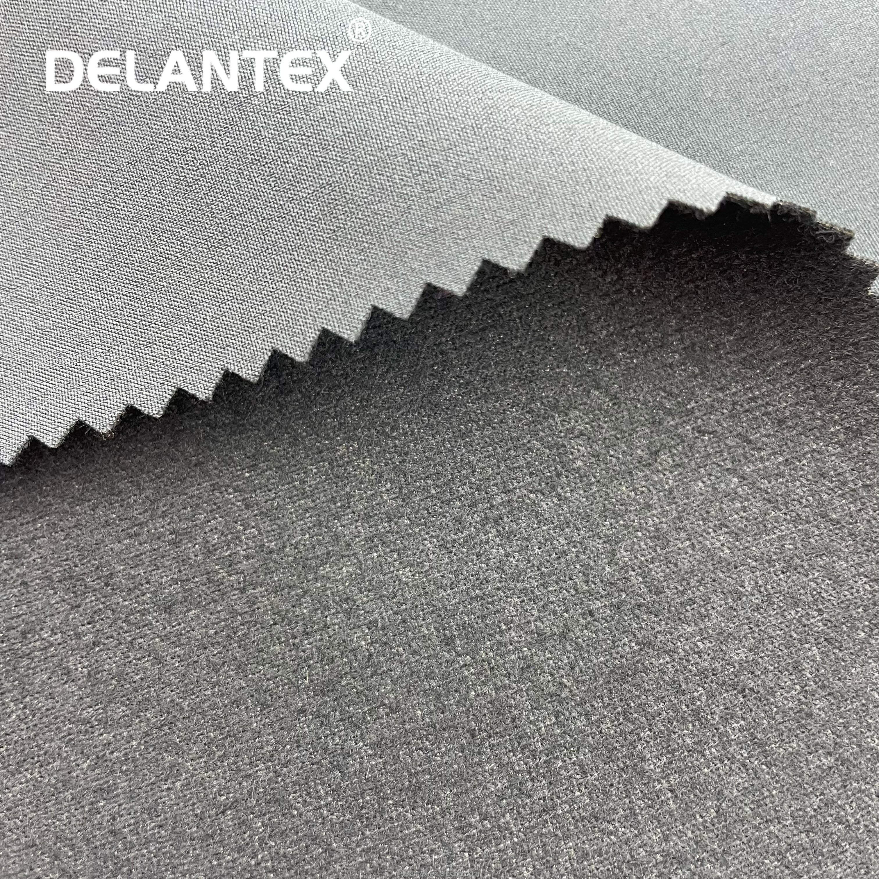 Delantex Waterproof 4 Way Stretch Thermal Bonded Fabric for Winter Uniform 150cm 190gsm