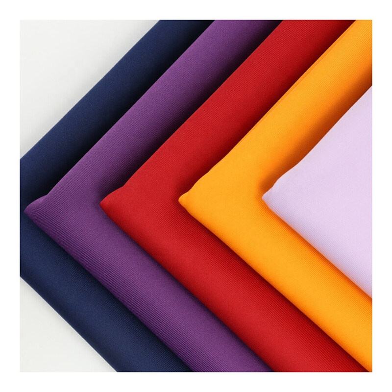 Delantex New Fashion Sandwich Air Layer Stretch Scuba Knitted Polyester Fabric for Garment