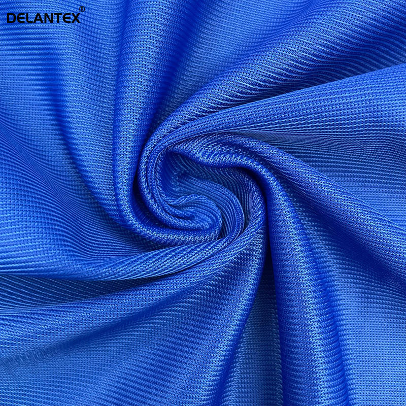 Delantex High Quality 100% Polyester Tricot Lining Fabric Single 110gsm Fabric
