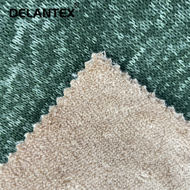 Delantex High Quality 500GSM 160CM Bonded Coral Fleece Fabric by the Yard