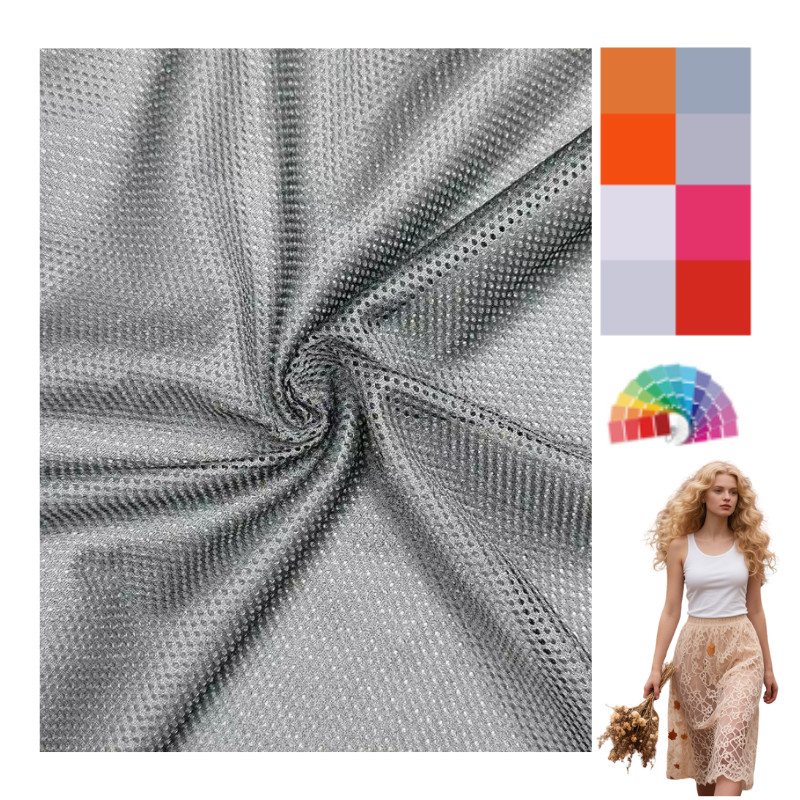 Delantex Quick Dry Mesh Fabric 100%polyester Material