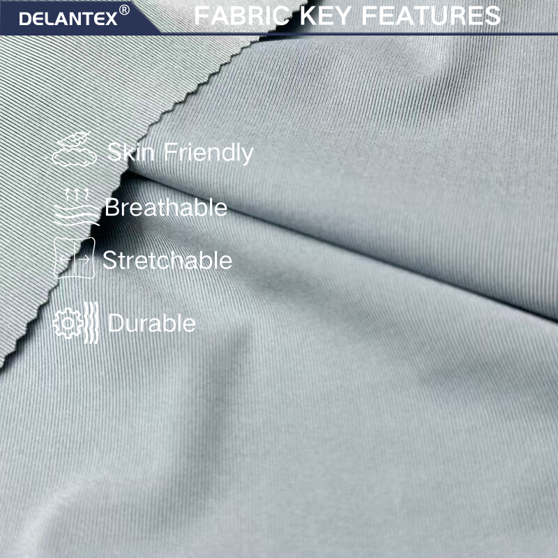 Delantex 120cm 140gsm 50%polyester 12%nylon 38%spandex Swim Yoga Fabric